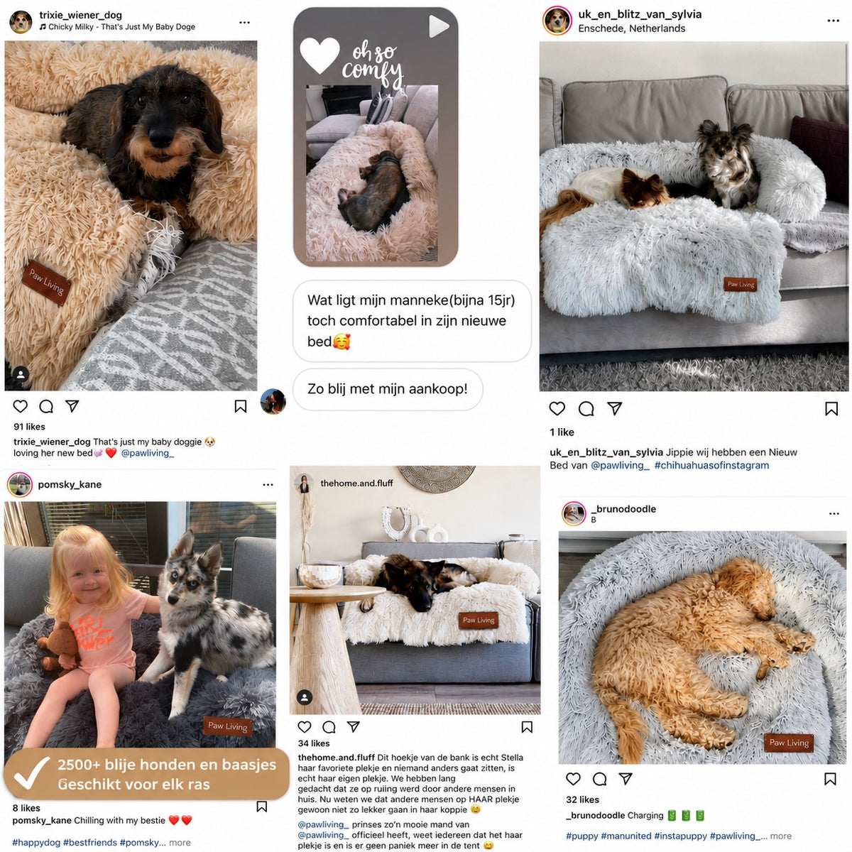 Original Pelsbarn Bed + Free Calming Blanket