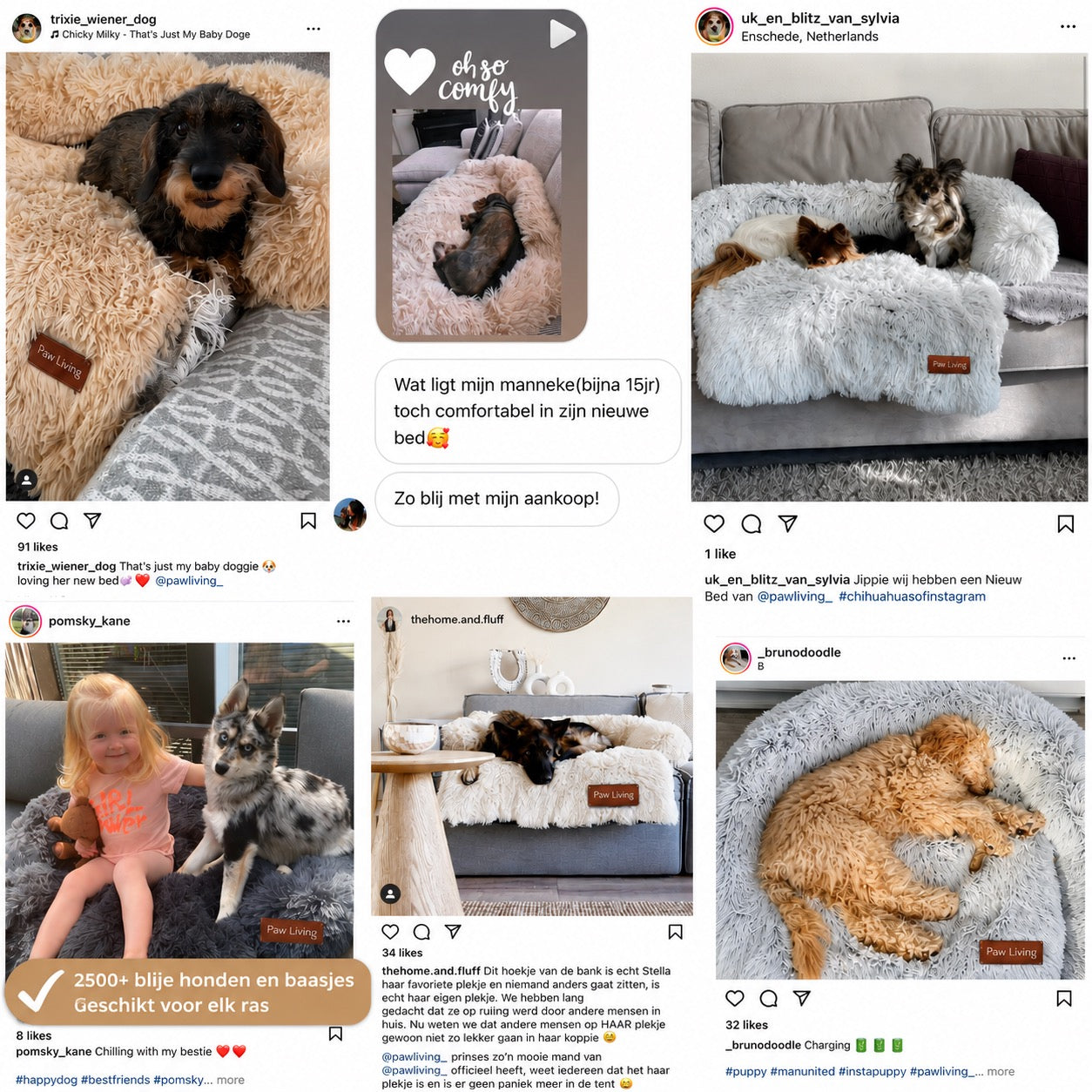 Original Pelsbarn Bed + Free Calming Blanket