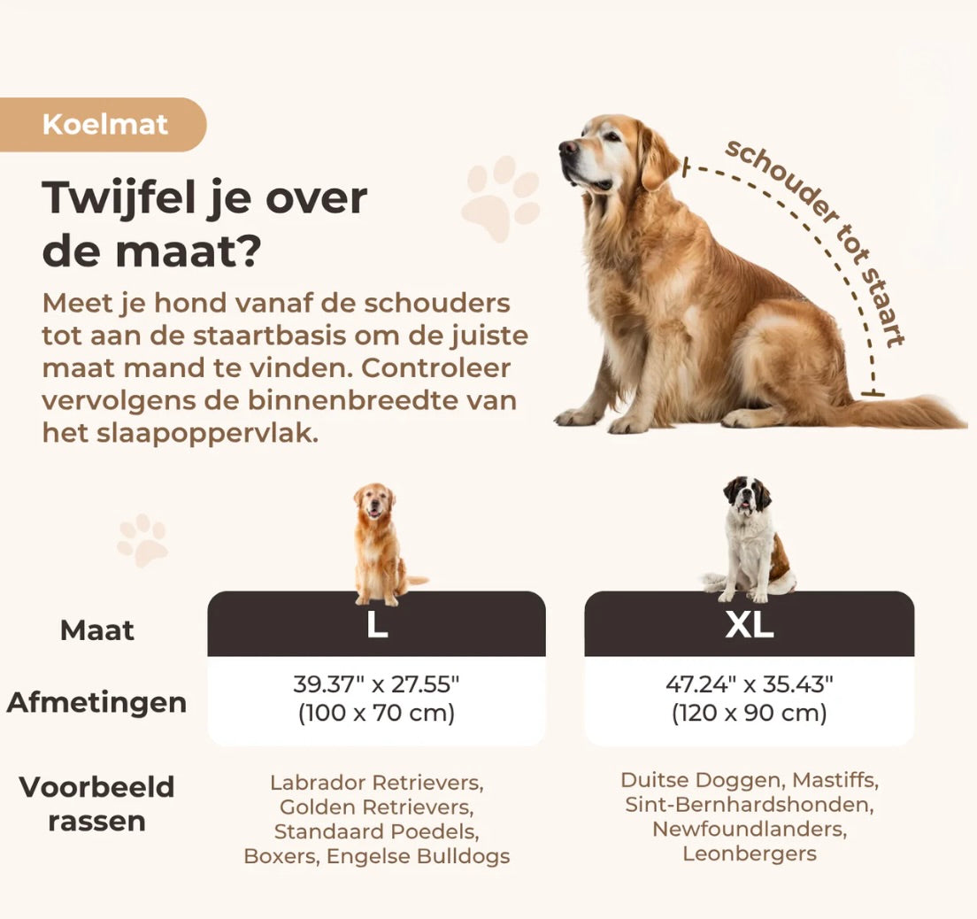 Paw Living verkoelende hondenmat